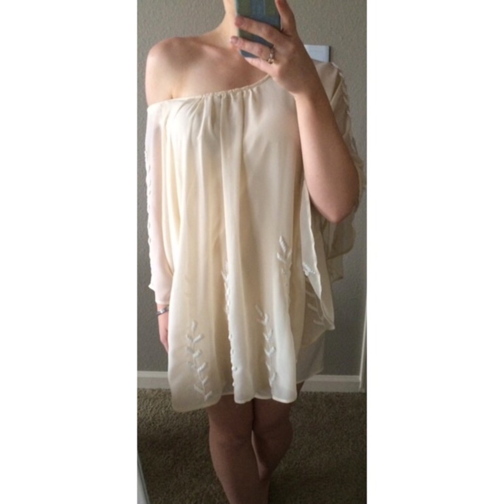 SOLD🚫XS/S Free People Ocean Pearl Beaded Dress - Picture 6 of 8